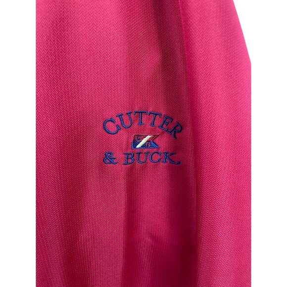 Cutter and Buck Colorblock Golf Mens Large Pullover Wind Rain Vintage 90s - Picture 6 of 11